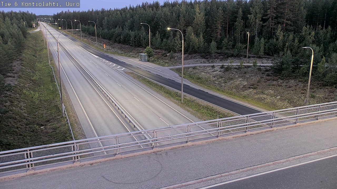 Kelikamerat Kuva Tie 6 Kontiolahti, Uuro, Kontiolahti, Pohjois-Karjala
