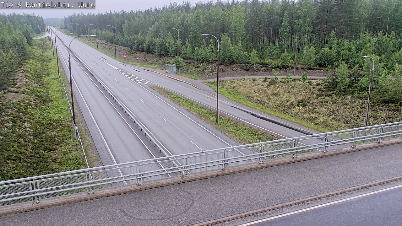 Kelikamerat Kuva Tie 6 Kontiolahti, Uuro, Kontiolahti, Pohjois-Karjala