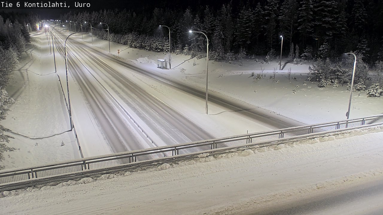Kelikamerat Kuva Tie 6 Kontiolahti, Uuro, Kontiolahti, Pohjois-Karjala