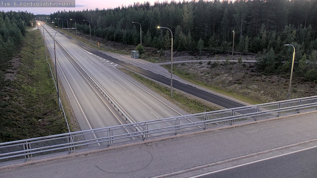 Kelikamerat Kuva Tie 6 Kontiolahti, Uuro, Kontiolahti, Pohjois-Karjala