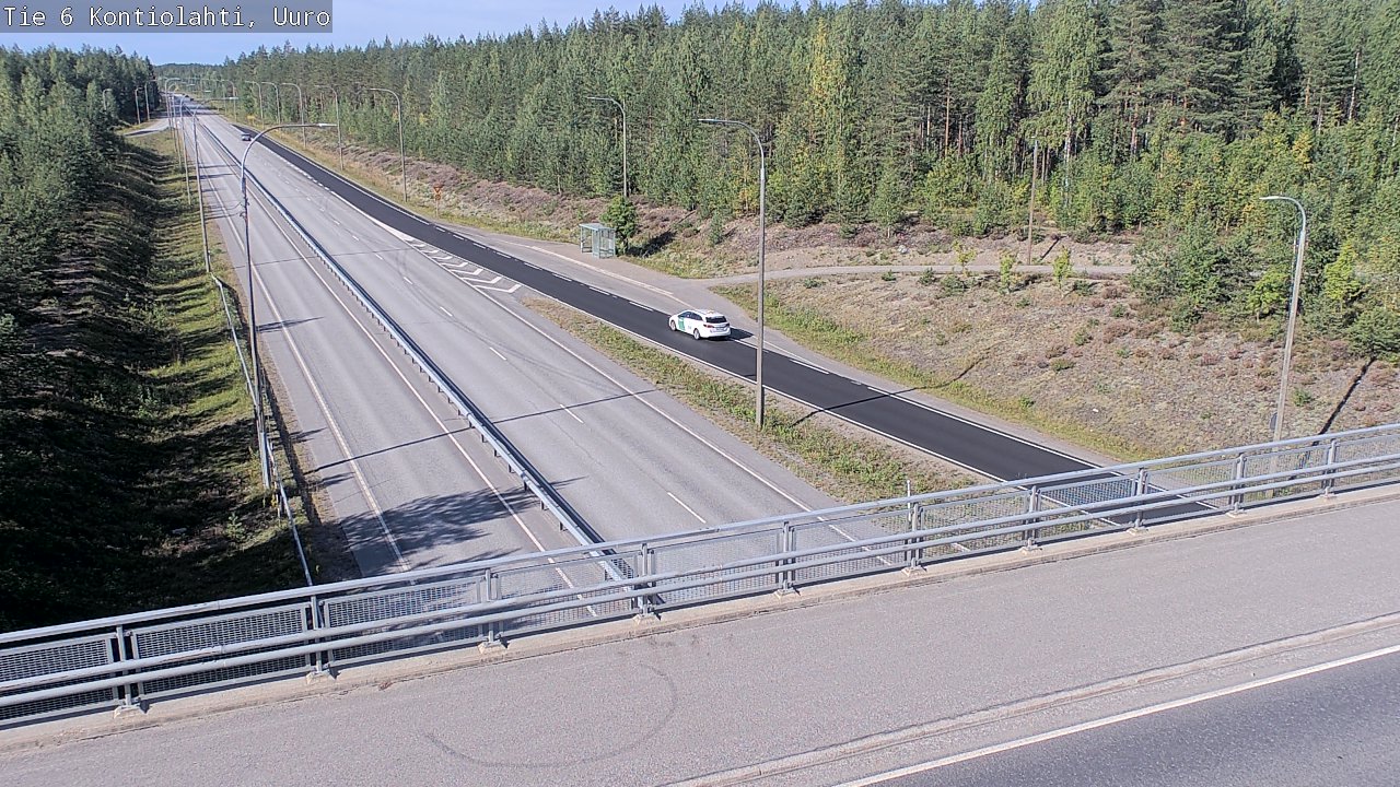 Kelikamerat Kuva Tie 6 Kontiolahti, Uuro, Kontiolahti, Pohjois-Karjala