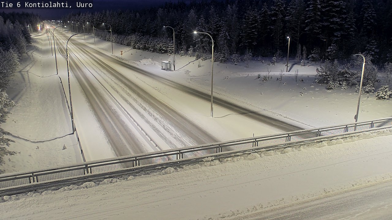 Kelikamerat Kuva Tie 6 Kontiolahti, Uuro, Kontiolahti, Pohjois-Karjala