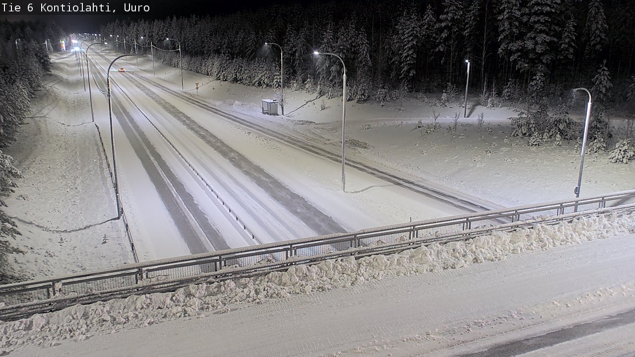 Kelikamerat Kuva Tie 6 Kontiolahti, Uuro, Kontiolahti, Pohjois-Karjala