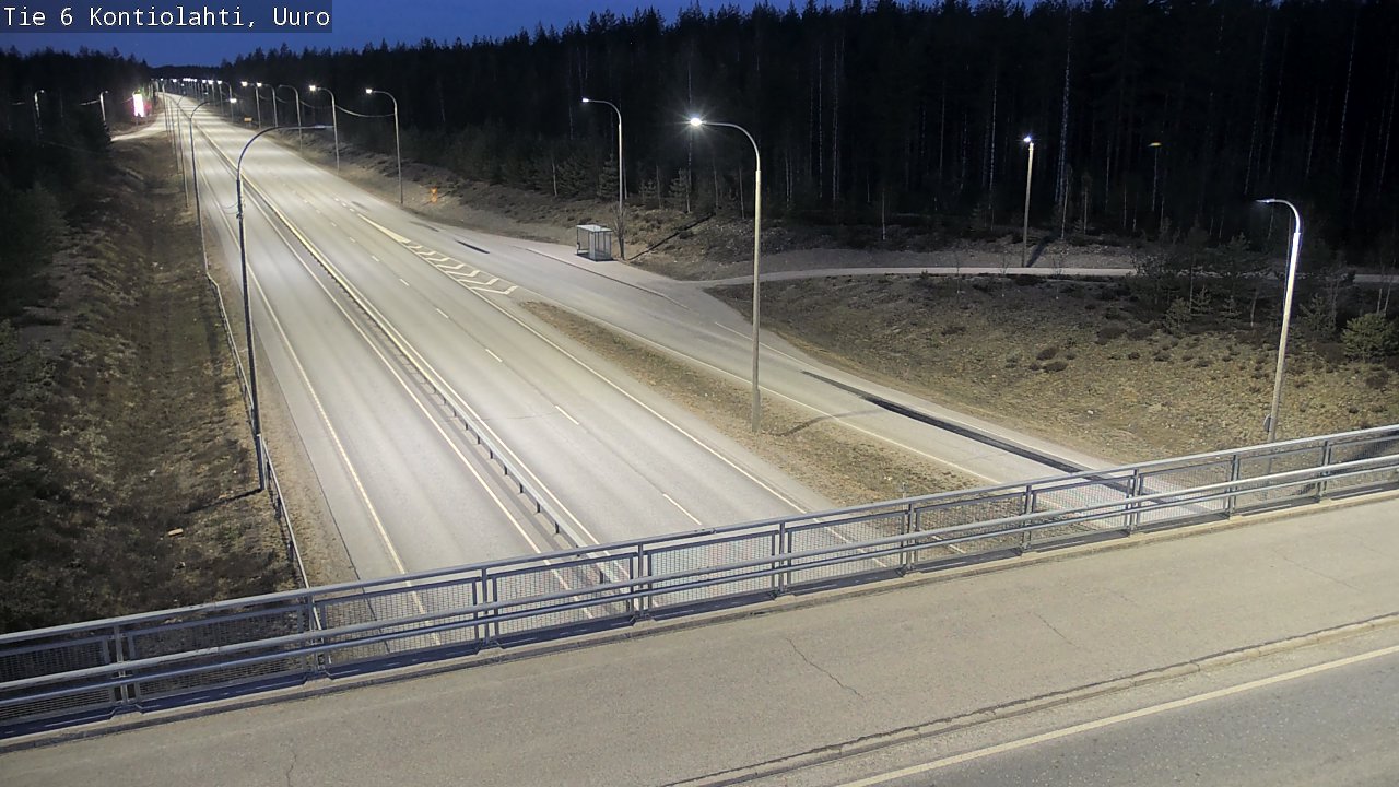 Kelikamerat Kuva Tie 6 Kontiolahti, Uuro, Kontiolahti, Pohjois-Karjala