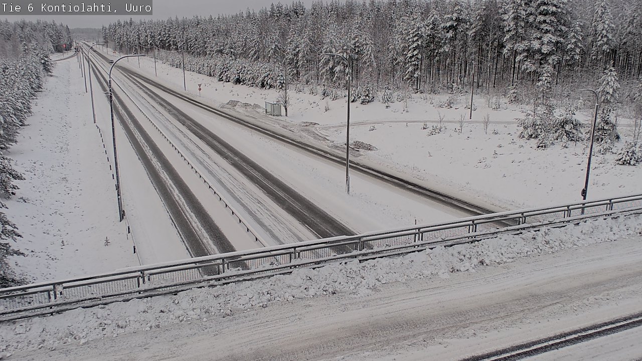Kelikamerat Kuva Tie 6 Kontiolahti, Uuro, Kontiolahti, Pohjois-Karjala