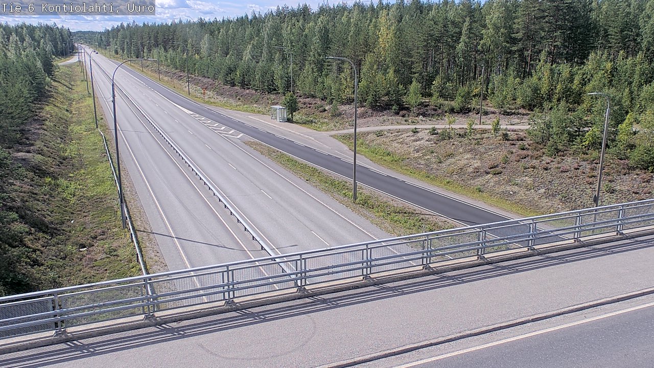 Kelikamerat Kuva Tie 6 Kontiolahti, Uuro, Kontiolahti, Pohjois-Karjala