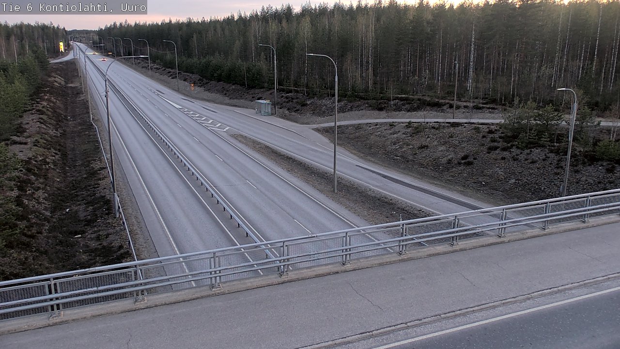 Kelikamerat Kuva Tie 6 Kontiolahti, Uuro, Kontiolahti, Pohjois-Karjala