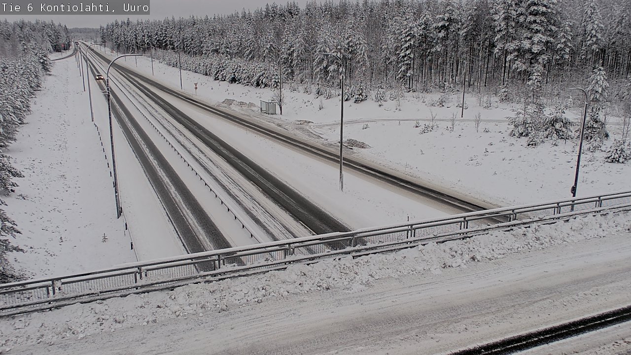 Kelikamerat Kuva Tie 6 Kontiolahti, Uuro, Kontiolahti, Pohjois-Karjala