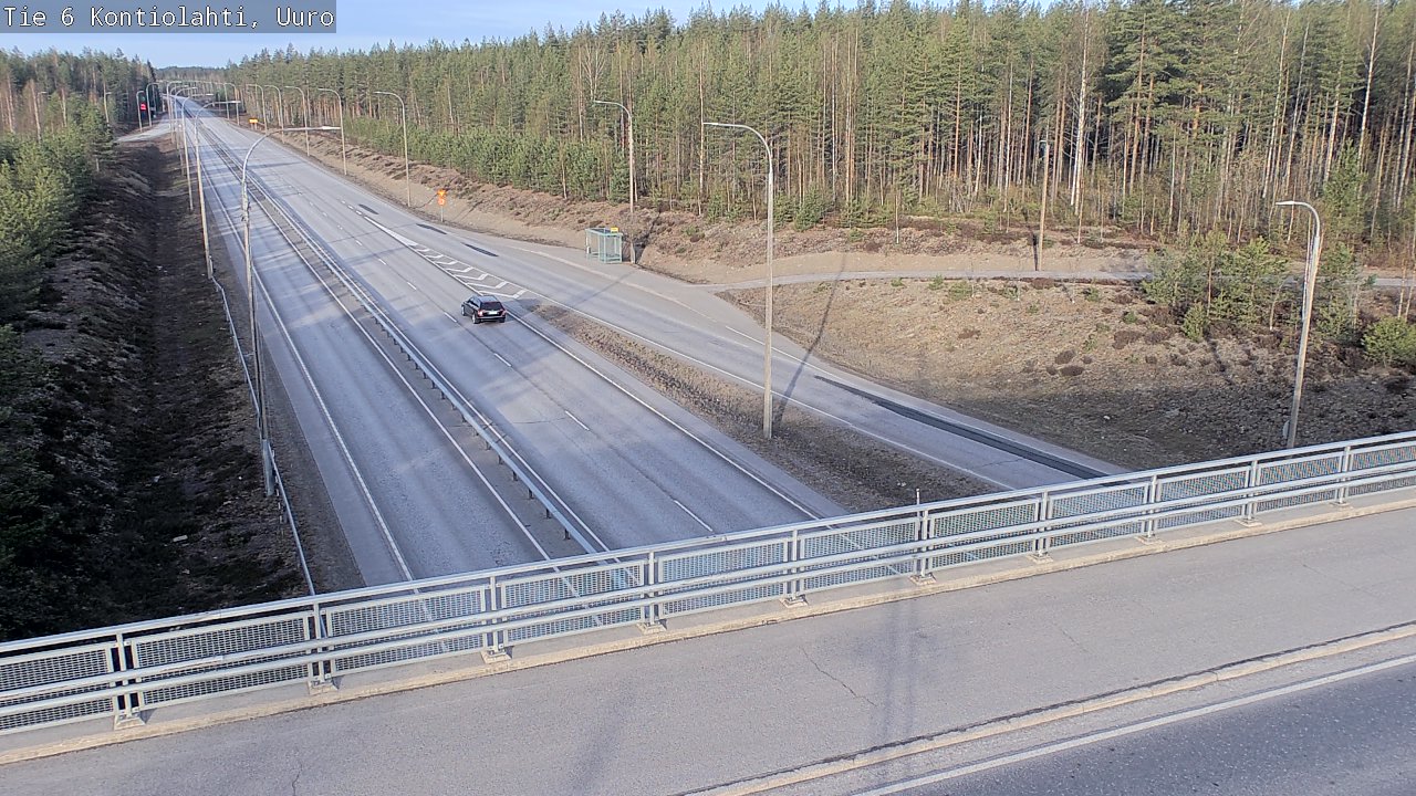 Kelikamerat Kuva Tie 6 Kontiolahti, Uuro, Kontiolahti, Pohjois-Karjala