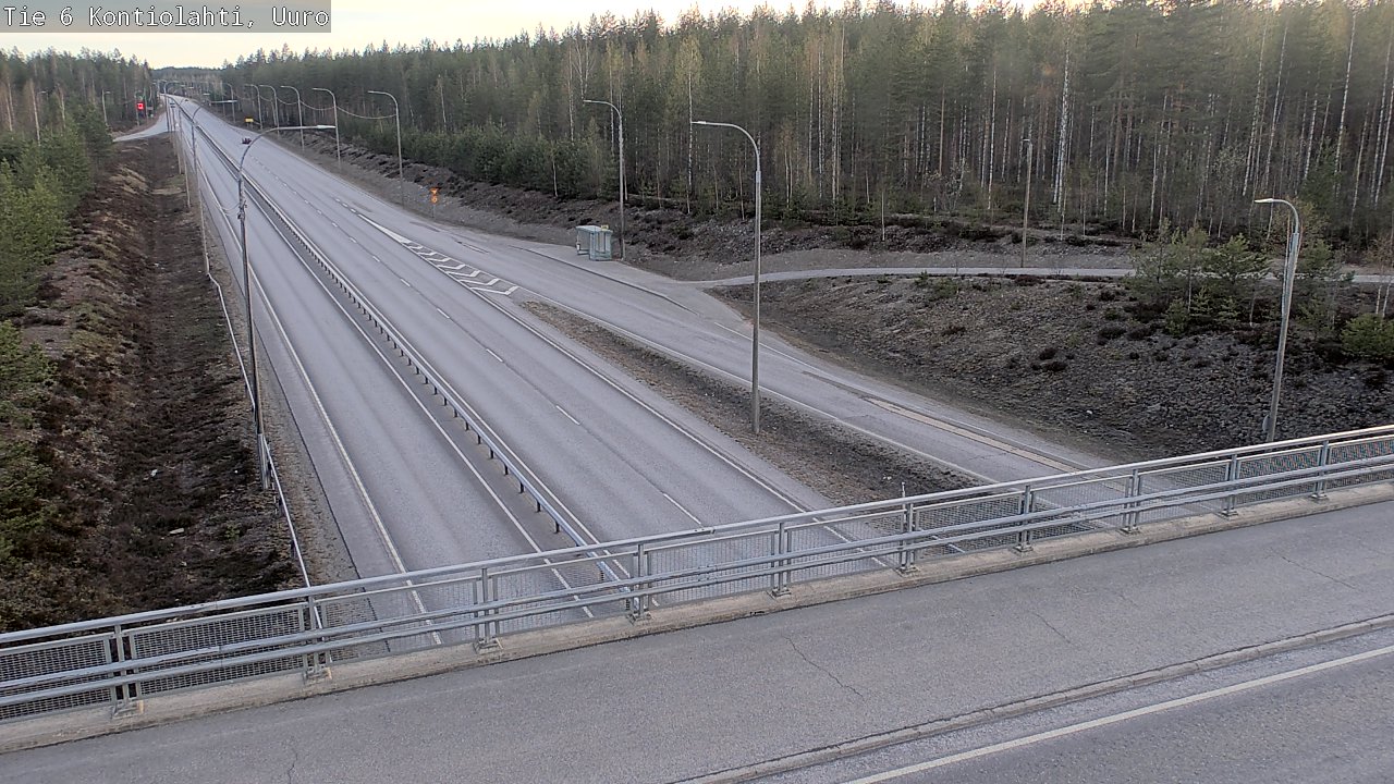 Kelikamerat Kuva Tie 6 Kontiolahti, Uuro, Kontiolahti, Pohjois-Karjala