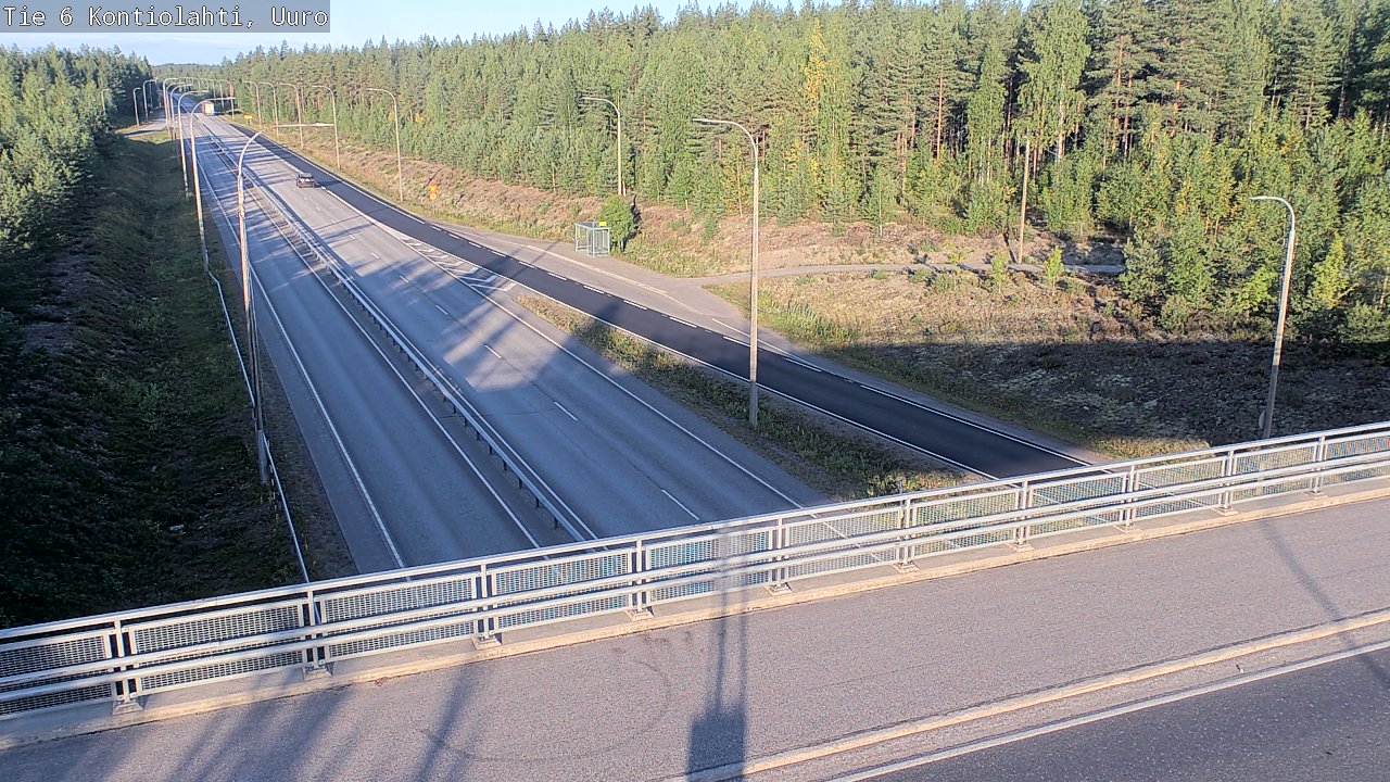Kelikamerat Kuva Tie 6 Kontiolahti, Uuro, Kontiolahti, Pohjois-Karjala