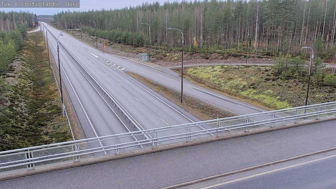 Kelikamerat Kuva Tie 6 Kontiolahti, Uuro, Kontiolahti, Pohjois-Karjala