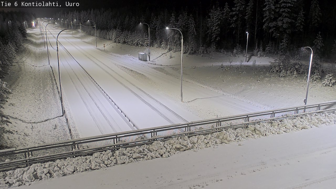 Kelikamerat Kuva Tie 6 Kontiolahti, Uuro, Kontiolahti, Pohjois-Karjala