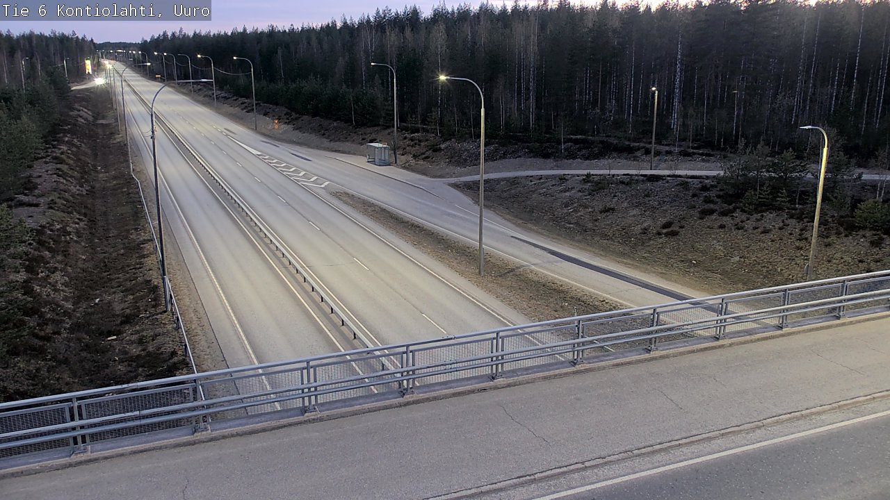 Kelikamerat Kuva Tie 6 Kontiolahti, Uuro, Kontiolahti, Pohjois-Karjala
