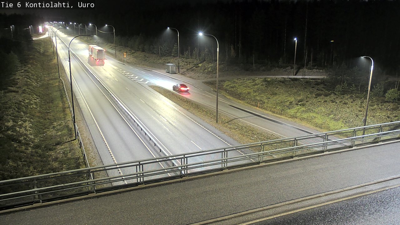 Kelikamerat Kuva Tie 6 Kontiolahti, Uuro, Kontiolahti, Pohjois-Karjala