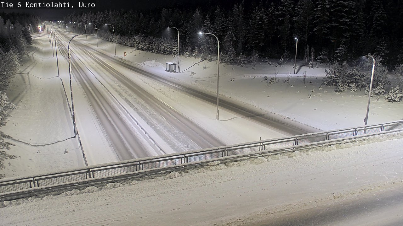 Kelikamerat Kuva Tie 6 Kontiolahti, Uuro, Kontiolahti, Pohjois-Karjala