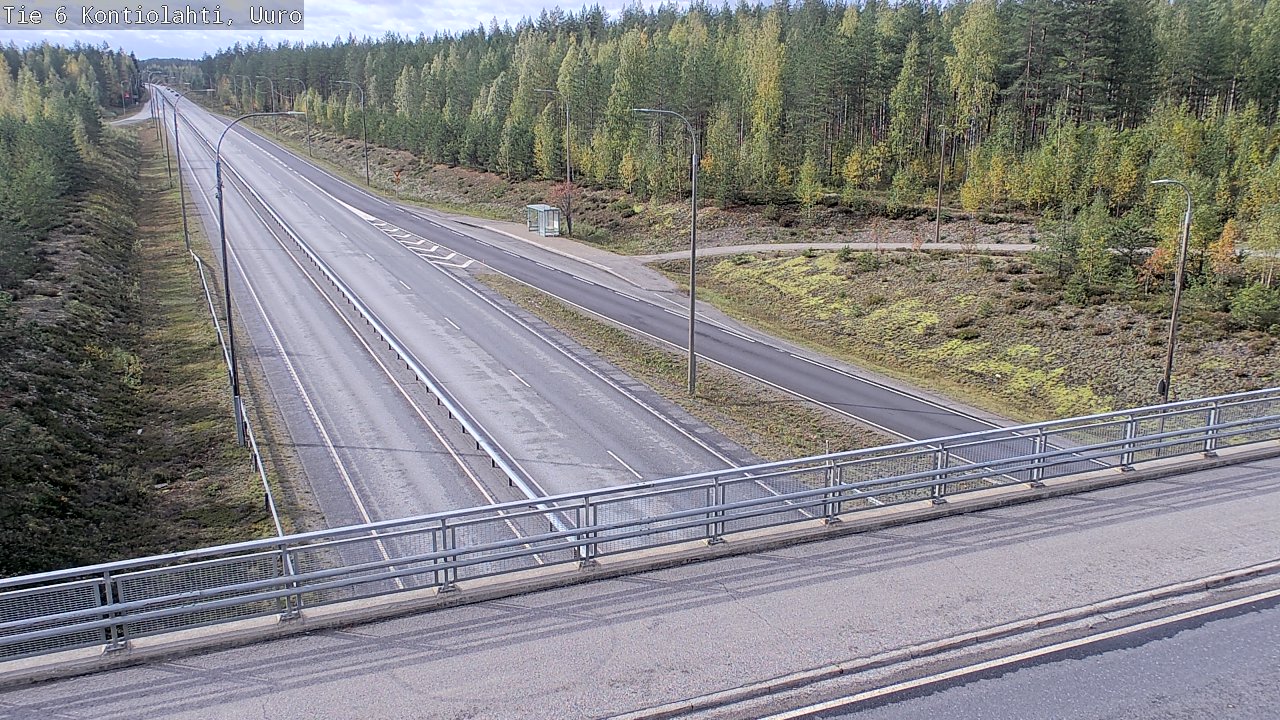 Kelikamerat Kuva Tie 6 Kontiolahti, Uuro, Kontiolahti, Pohjois-Karjala