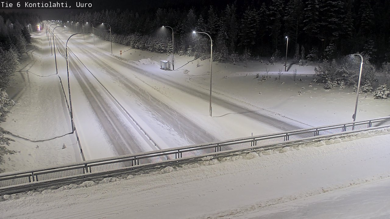 Kelikamerat Kuva Tie 6 Kontiolahti, Uuro, Kontiolahti, Pohjois-Karjala