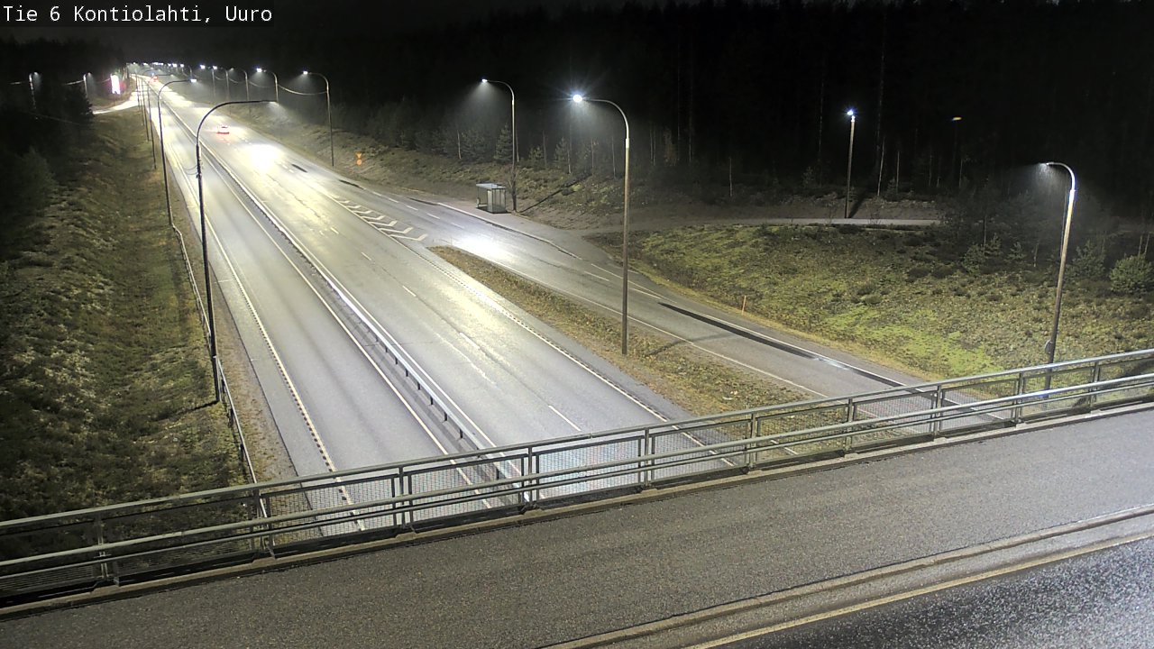 Kelikamerat Kuva Tie 6 Kontiolahti, Uuro, Kontiolahti, Pohjois-Karjala