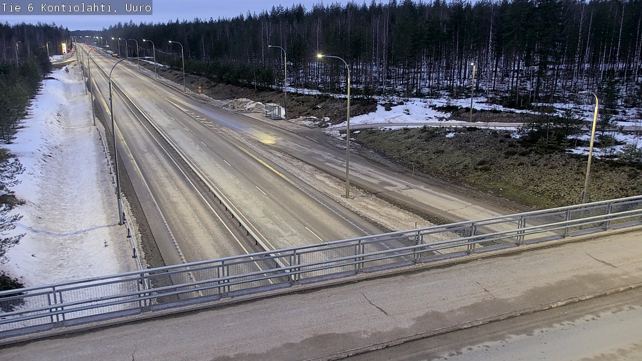 Kelikamerat Kuva Tie 6 Kontiolahti, Uuro, Kontiolahti, Pohjois-Karjala