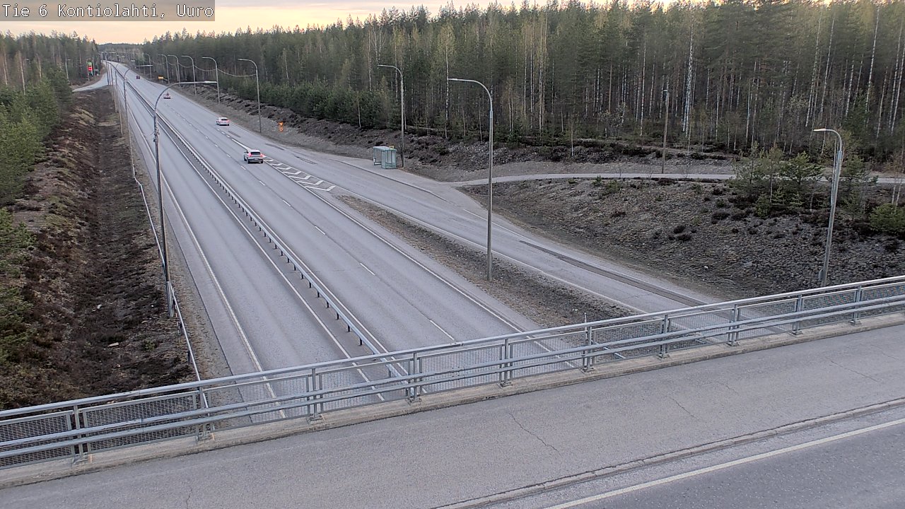 Kelikamerat Kuva Tie 6 Kontiolahti, Uuro, Kontiolahti, Pohjois-Karjala