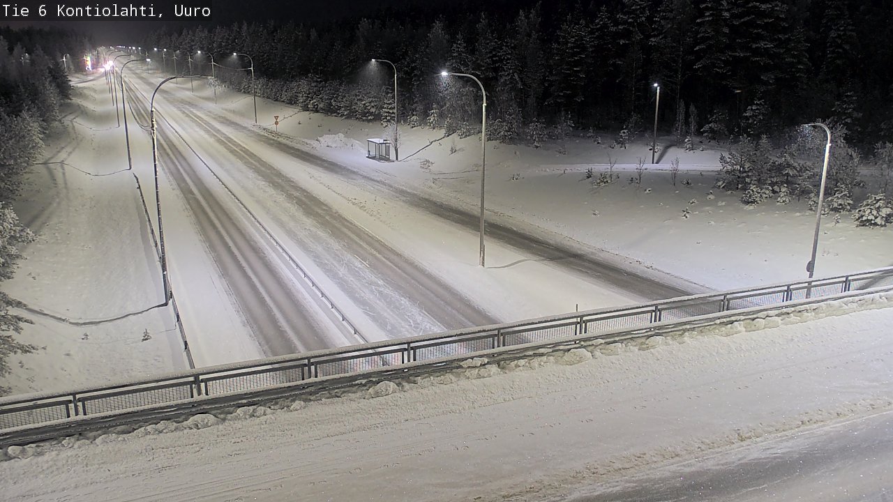 Kelikamerat Kuva Tie 6 Kontiolahti, Uuro, Kontiolahti, Pohjois-Karjala