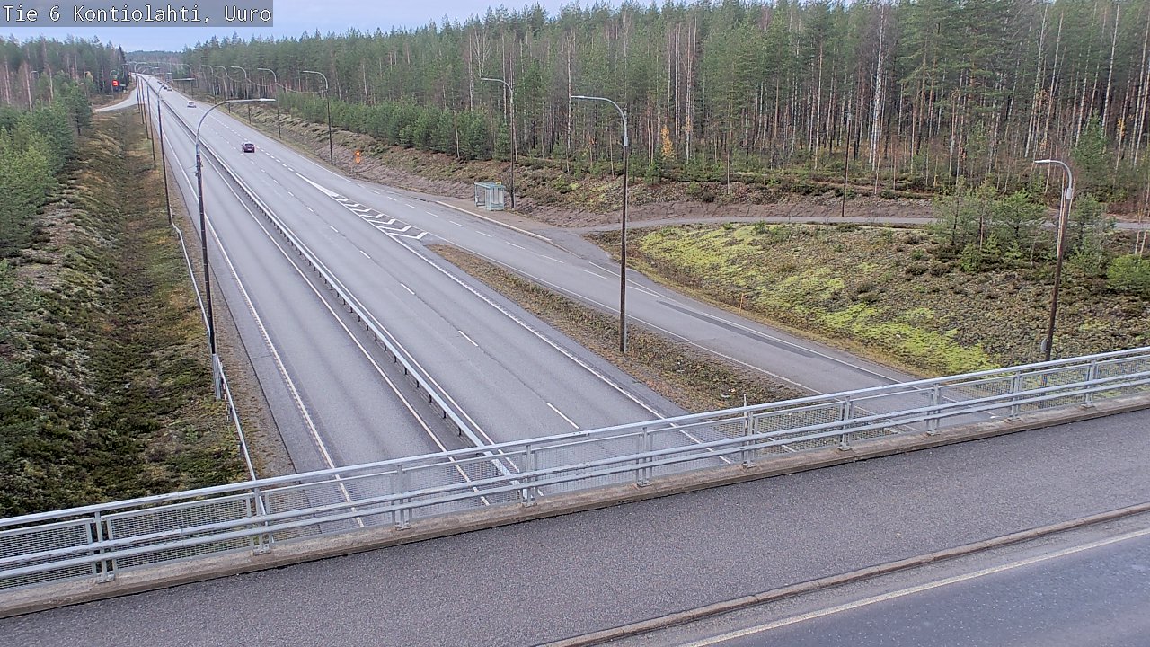 Kelikamerat Kuva Tie 6 Kontiolahti, Uuro, Kontiolahti, Pohjois-Karjala
