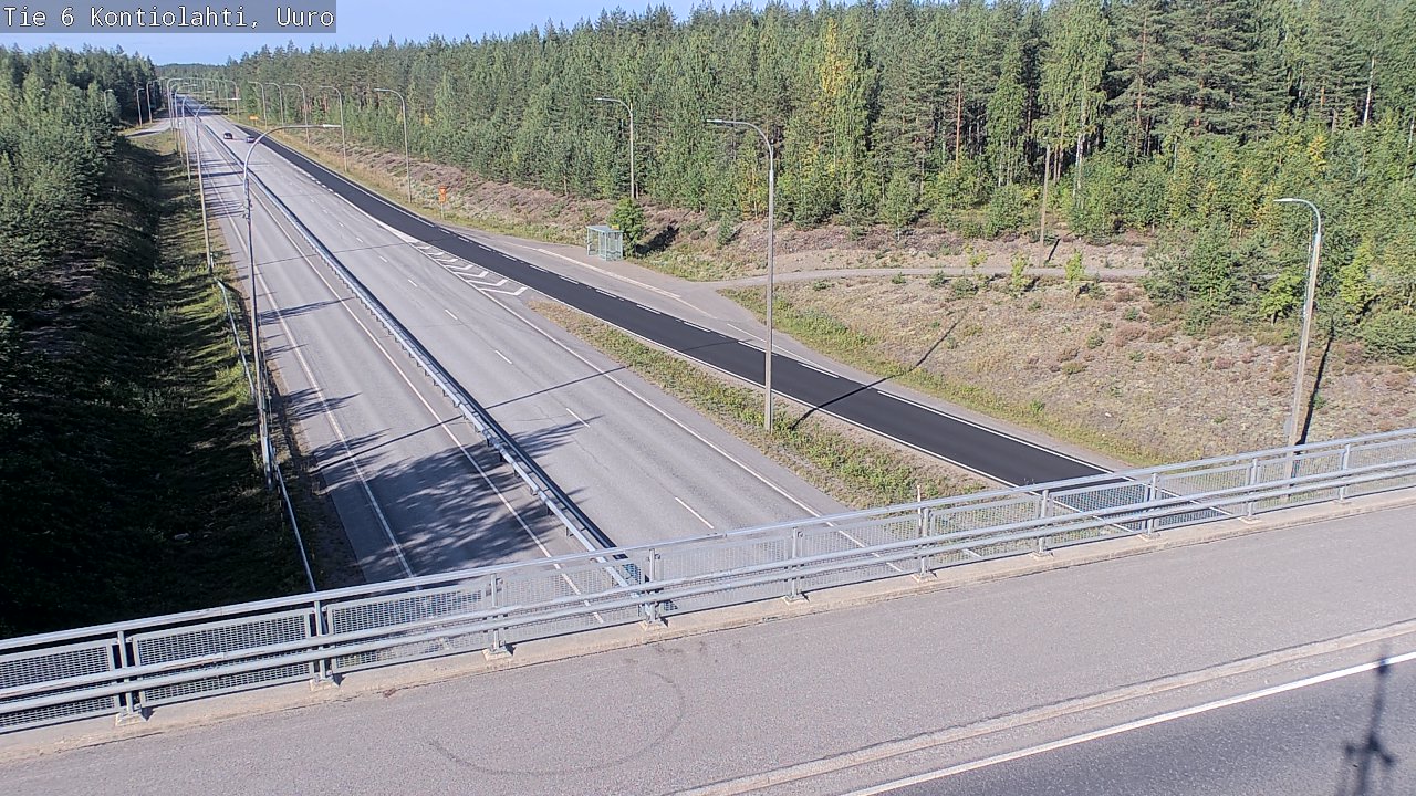 Kelikamerat Kuva Tie 6 Kontiolahti, Uuro, Kontiolahti, Pohjois-Karjala