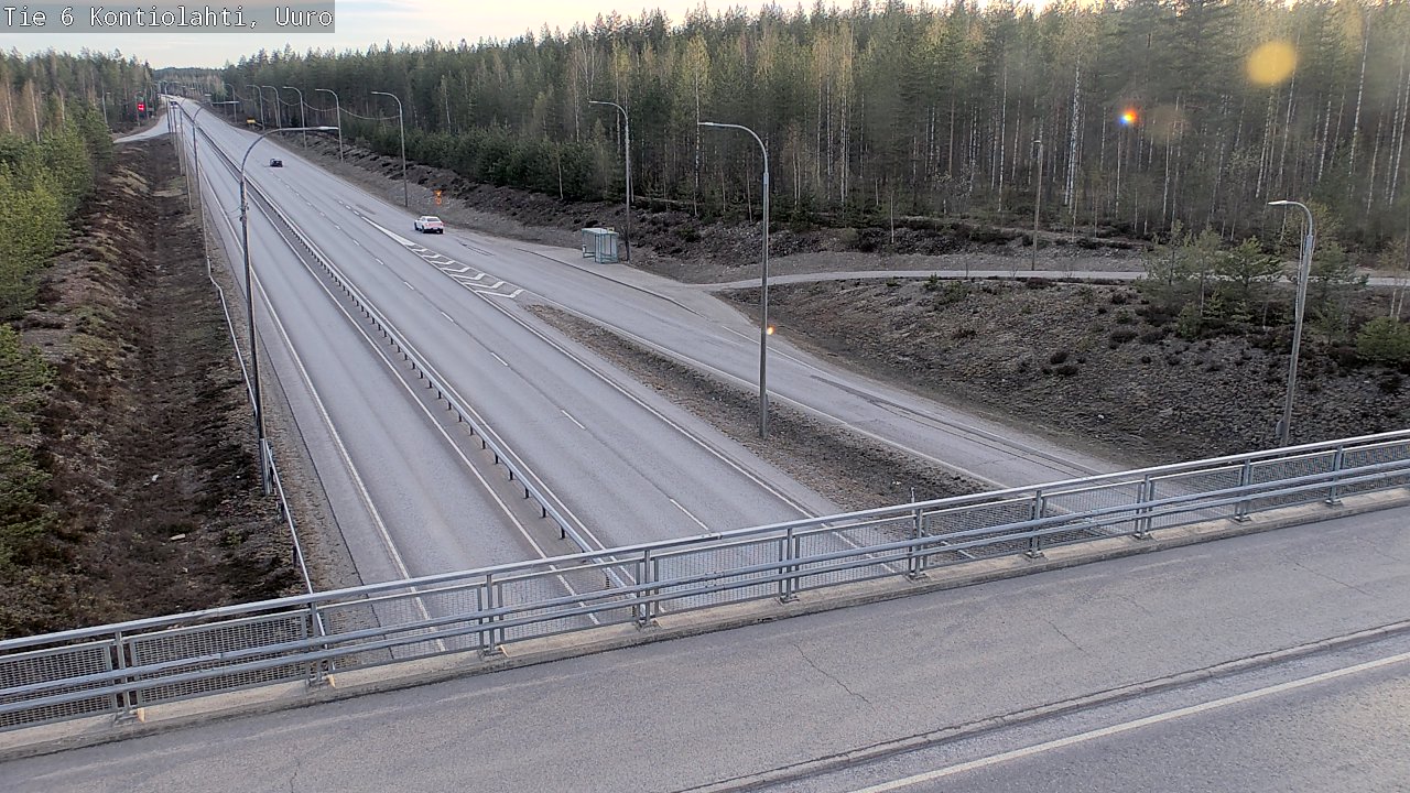 Kelikamerat Kuva Tie 6 Kontiolahti, Uuro, Kontiolahti, Pohjois-Karjala