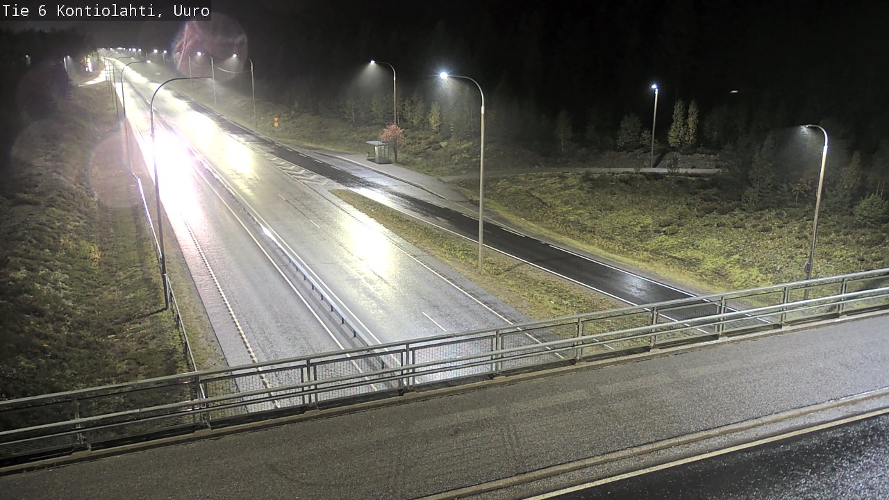 Weather Camera Image Väg 6 Kontiolax, Uuro, Kontiolahti, Pohjois-Karjala