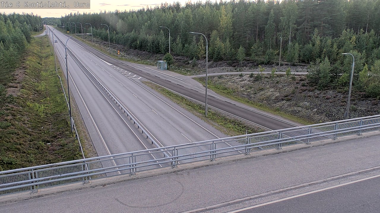 Kelikamerat Kuva Tie 6 Kontiolahti, Uuro, Kontiolahti, Pohjois-Karjala