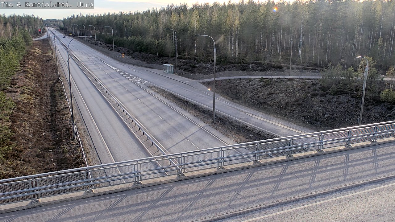 Kelikamerat Kuva Tie 6 Kontiolahti, Uuro, Kontiolahti, Pohjois-Karjala