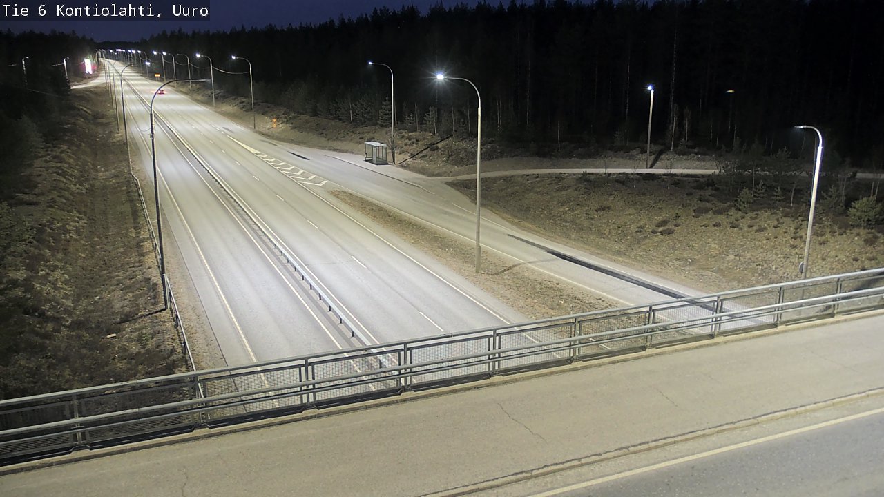 Kelikamerat Kuva Tie 6 Kontiolahti, Uuro, Kontiolahti, Pohjois-Karjala
