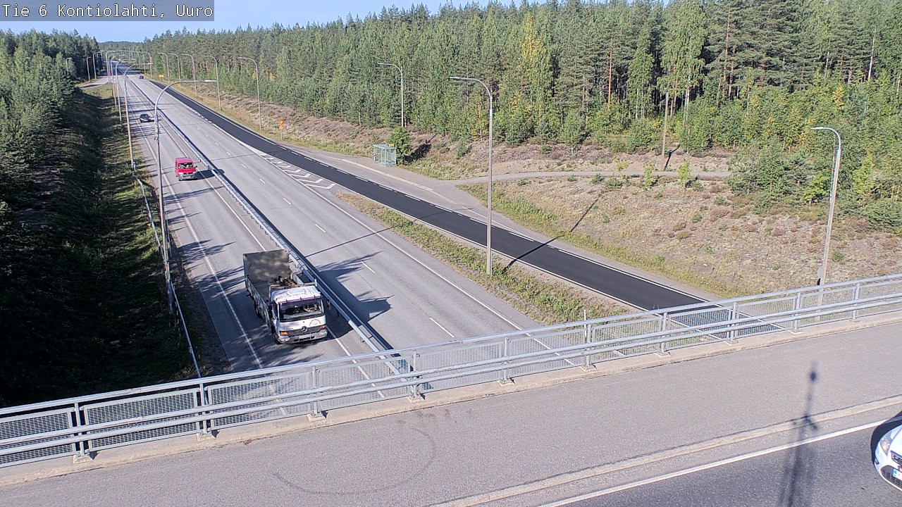 Kelikamerat Kuva Tie 6 Kontiolahti, Uuro, Kontiolahti, Pohjois-Karjala