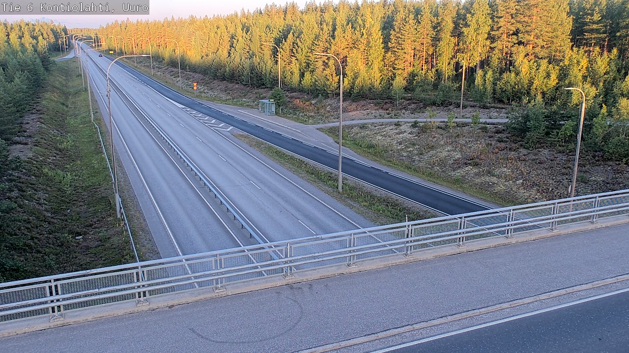 Kelikamerat Kuva Tie 6 Kontiolahti, Uuro, Kontiolahti, Pohjois-Karjala
