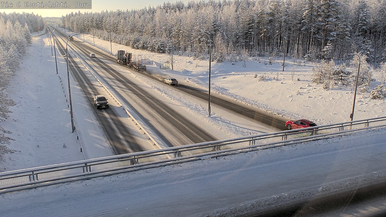 Kelikamerat Kuva Tie 6 Kontiolahti, Uuro, Kontiolahti, Pohjois-Karjala