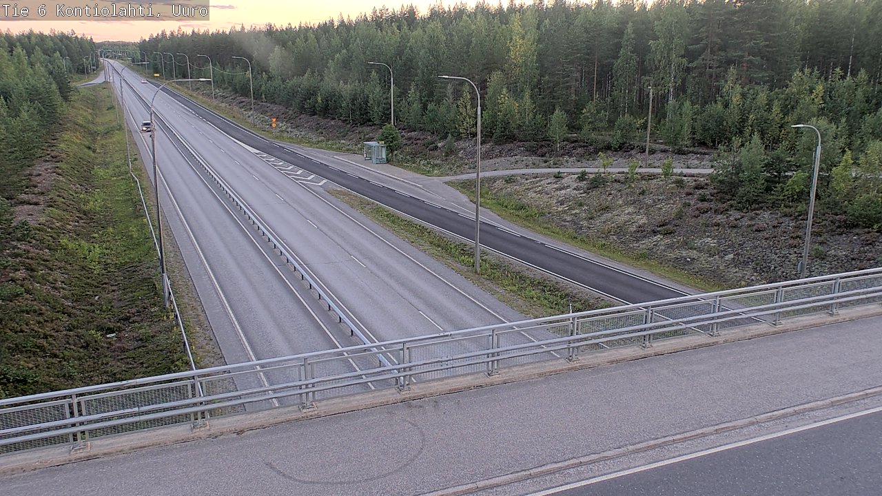 Kelikamerat Kuva Tie 6 Kontiolahti, Uuro, Kontiolahti, Pohjois-Karjala