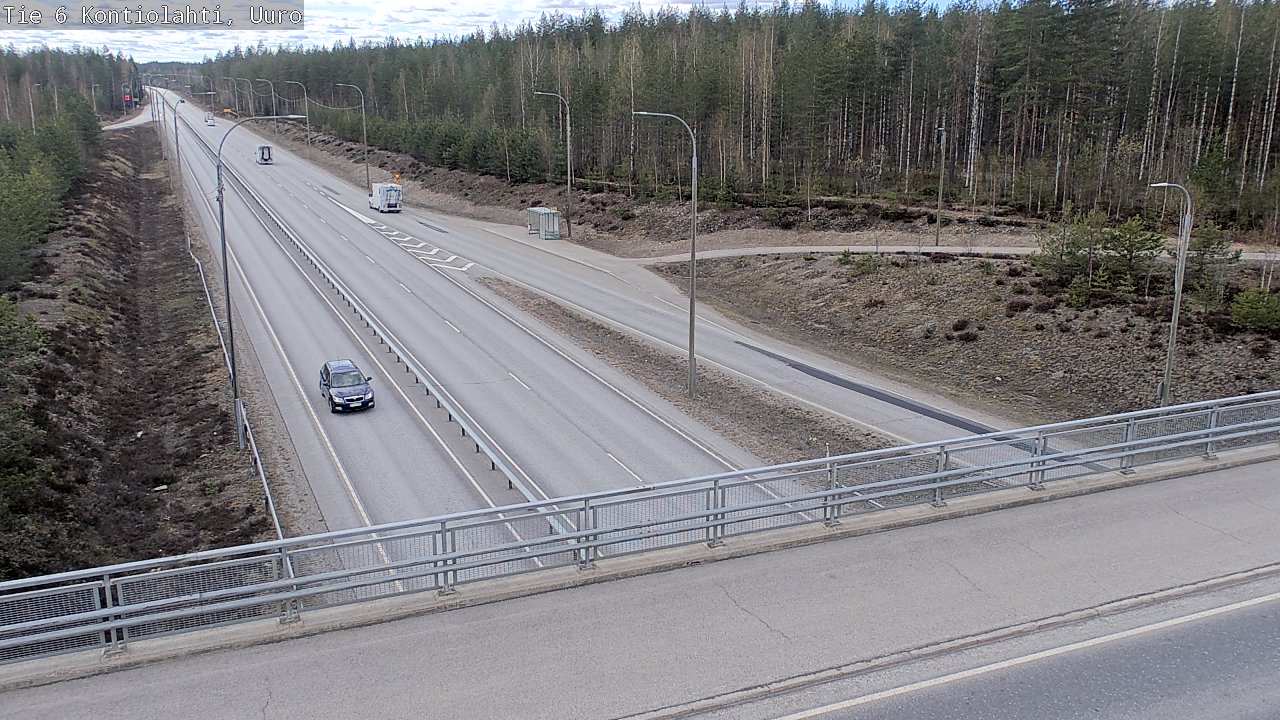 Kelikamerat Kuva Tie 6 Kontiolahti, Uuro, Kontiolahti, Pohjois-Karjala