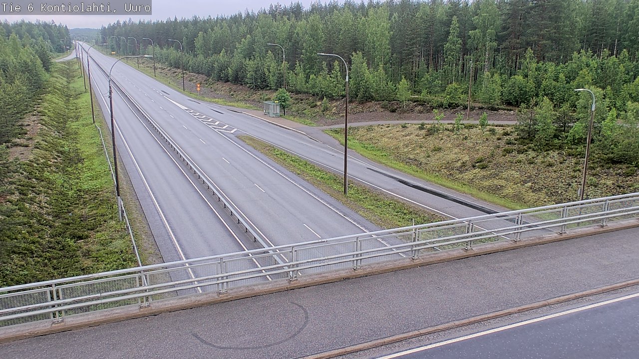 Kelikamerat Kuva Tie 6 Kontiolahti, Uuro, Kontiolahti, Pohjois-Karjala