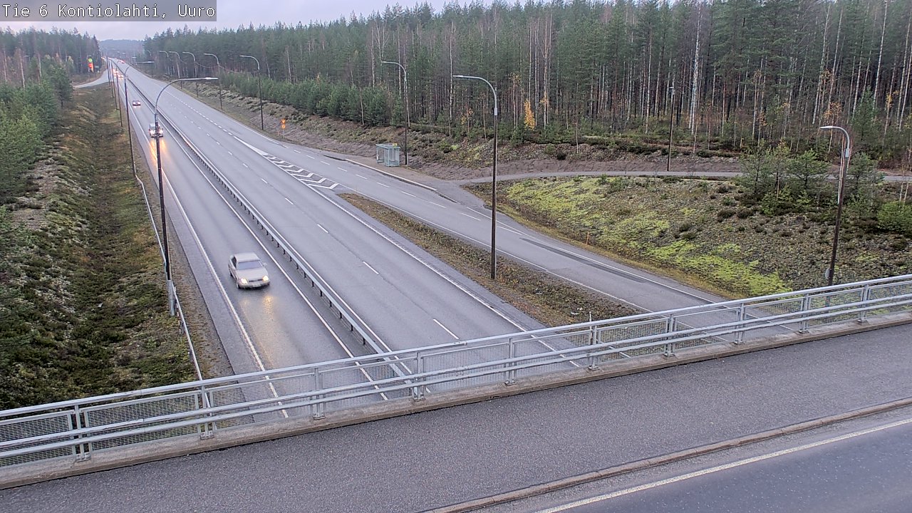 Kelikamerat Kuva Tie 6 Kontiolahti, Uuro, Kontiolahti, Pohjois-Karjala