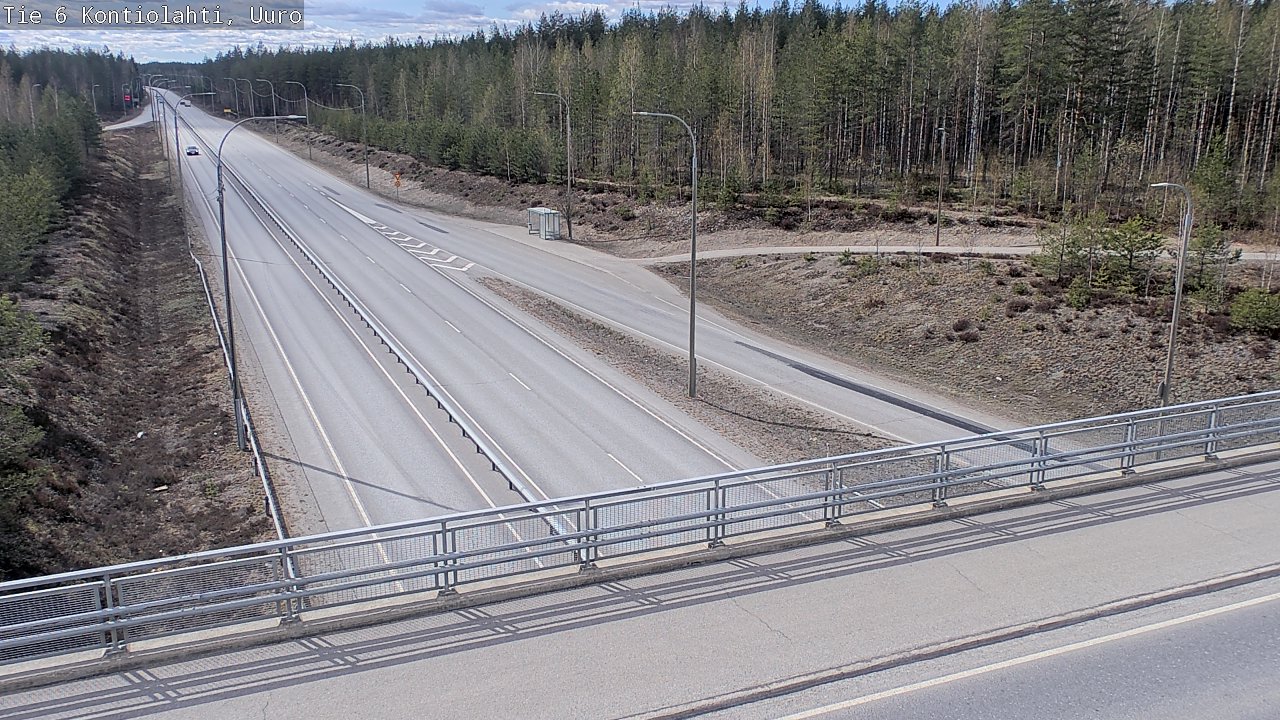 Kelikamerat Kuva Tie 6 Kontiolahti, Uuro, Kontiolahti, Pohjois-Karjala