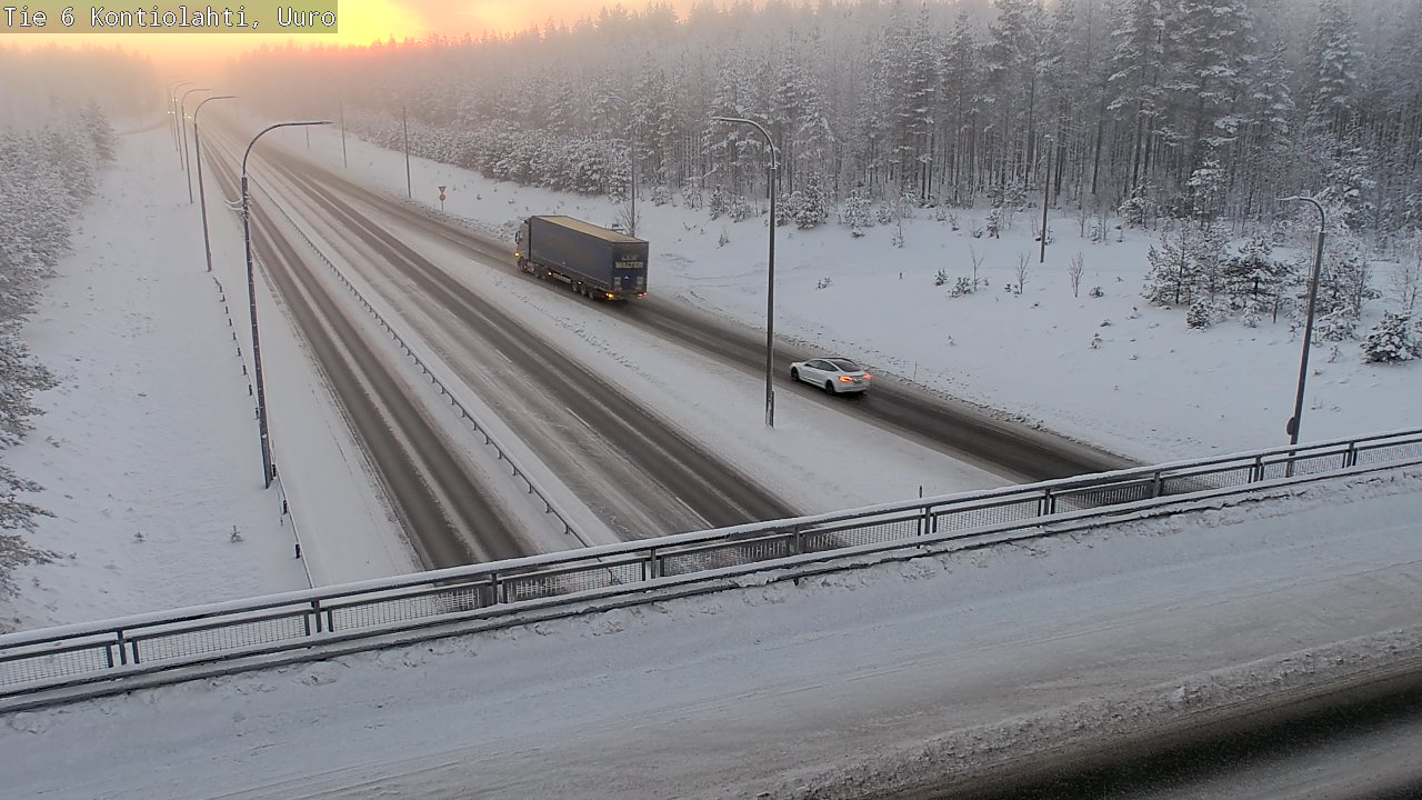 Kelikamerat Kuva Tie 6 Kontiolahti, Uuro, Kontiolahti, Pohjois-Karjala