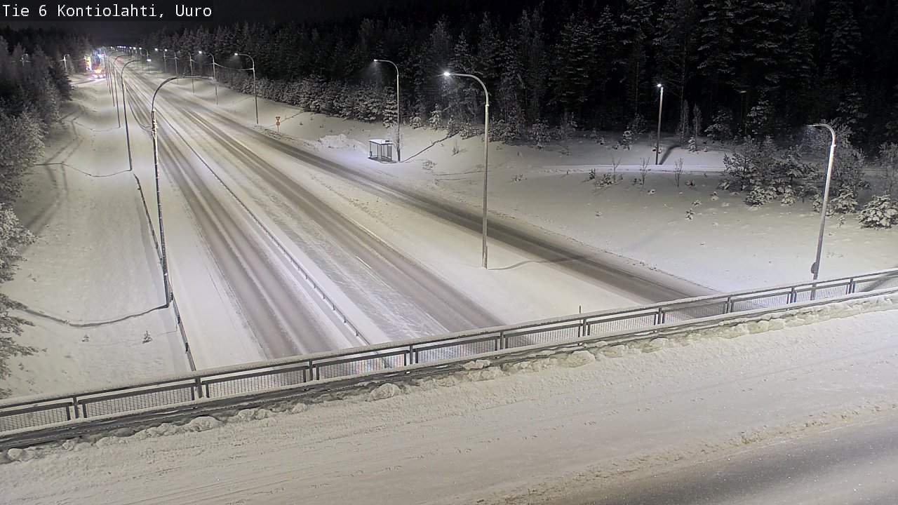 Kelikamerat Kuva Tie 6 Kontiolahti, Uuro, Kontiolahti, Pohjois-Karjala