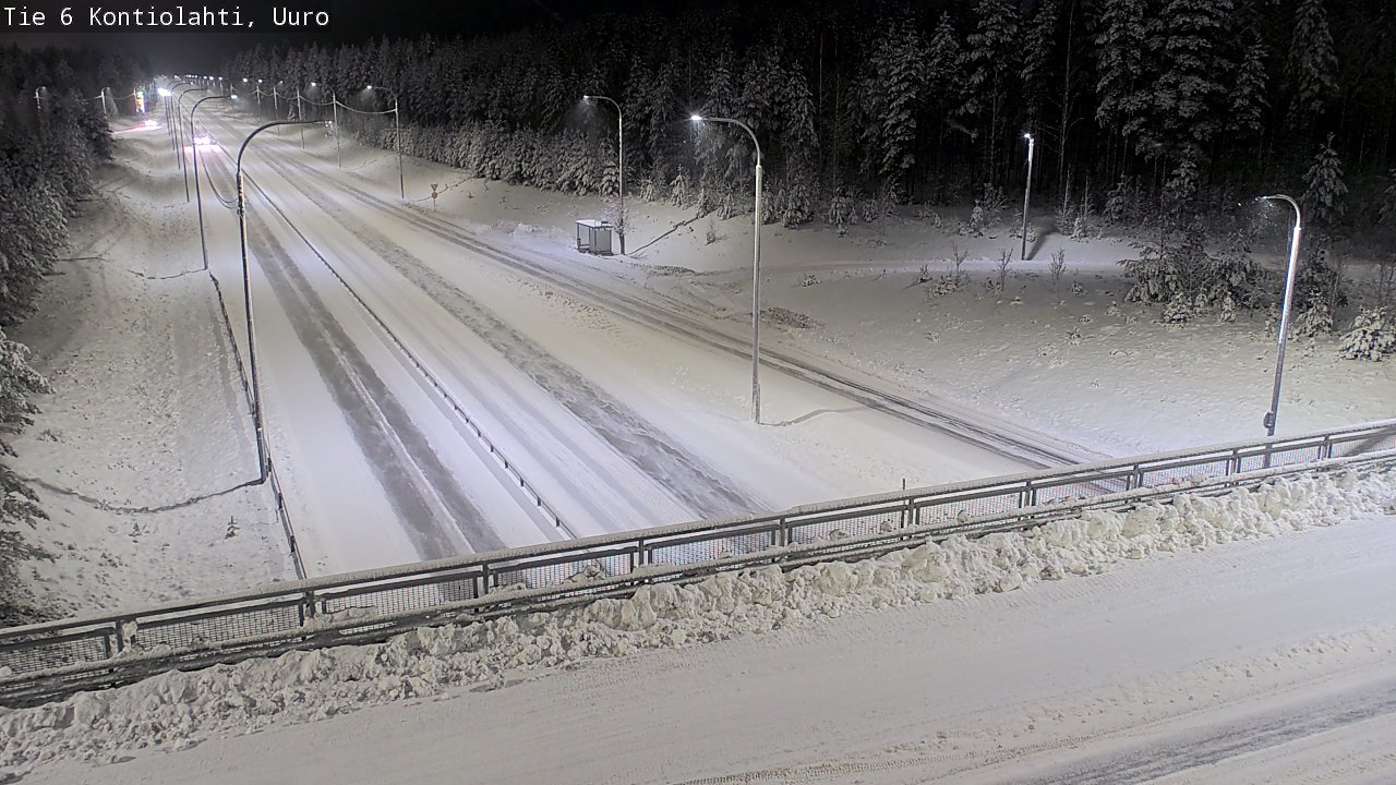 Kelikamerat Kuva Tie 6 Kontiolahti, Uuro, Kontiolahti, Pohjois-Karjala