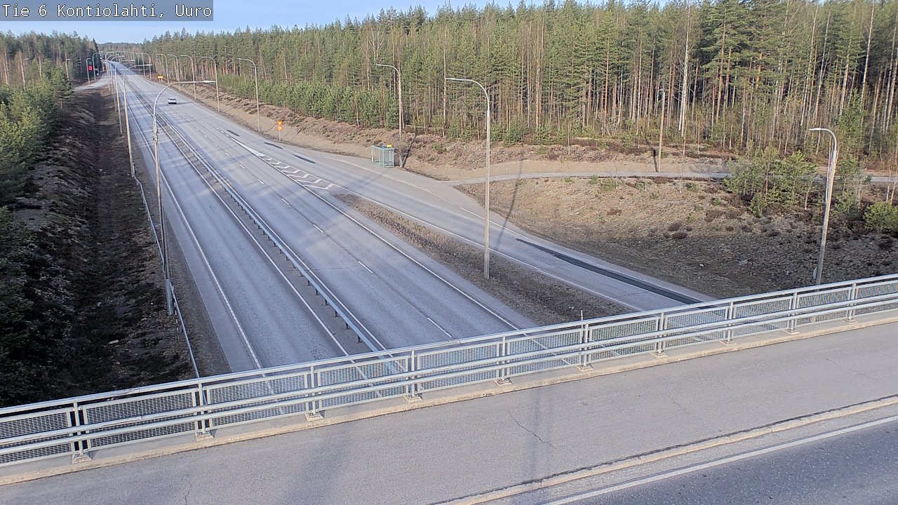 Kelikamerat Kuva Tie 6 Kontiolahti, Uuro, Kontiolahti, Pohjois-Karjala