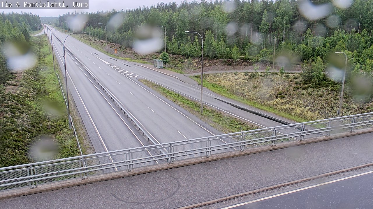 Kelikamerat Kuva Tie 6 Kontiolahti, Uuro, Kontiolahti, Pohjois-Karjala