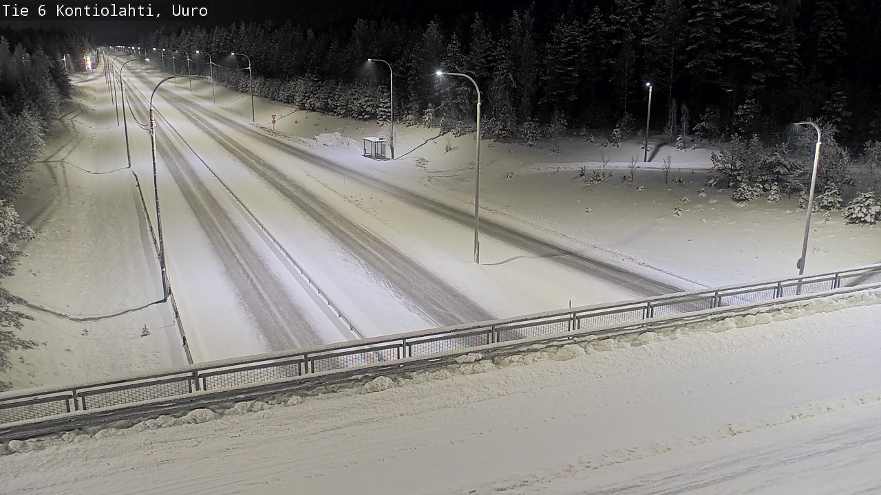 Kelikamerat Kuva Tie 6 Kontiolahti, Uuro, Kontiolahti, Pohjois-Karjala