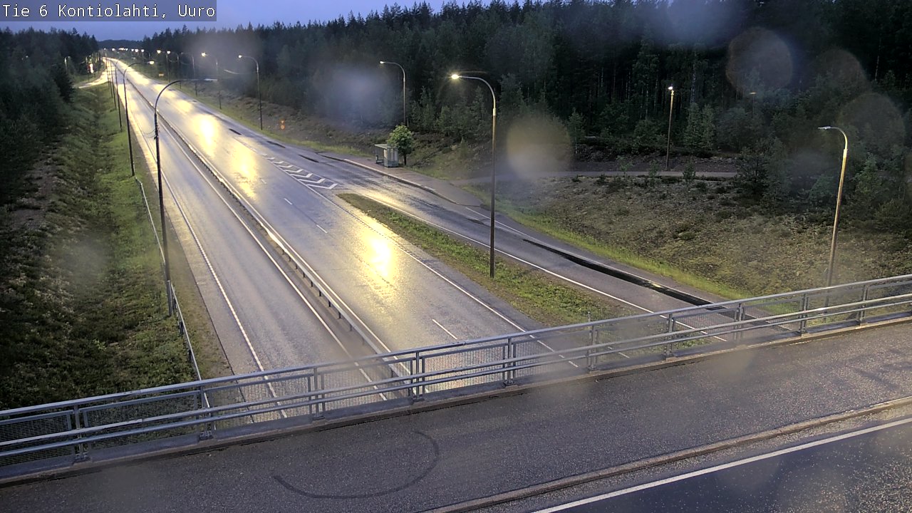 Kelikamerat Kuva Tie 6 Kontiolahti, Uuro, Kontiolahti, Pohjois-Karjala