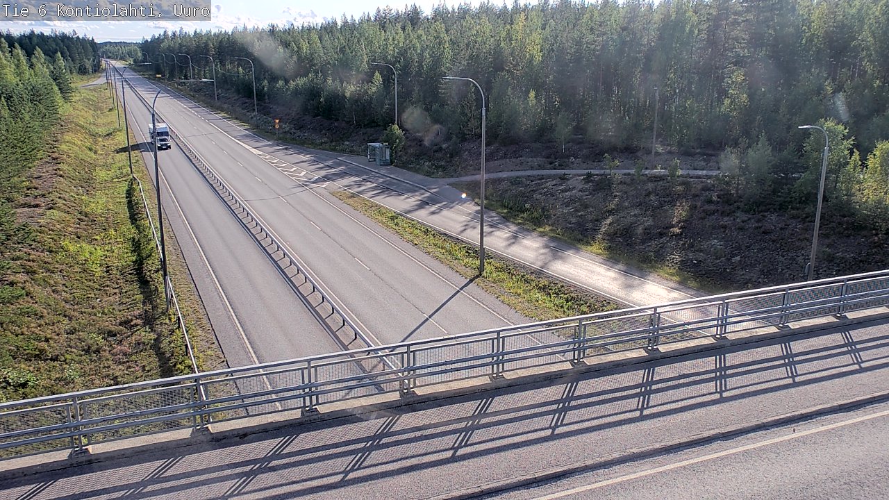 Kelikamerat Kuva Tie 6 Kontiolahti, Uuro, Kontiolahti, Pohjois-Karjala