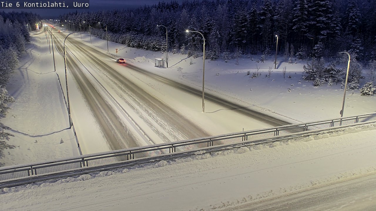 Kelikamerat Kuva Tie 6 Kontiolahti, Uuro, Kontiolahti, Pohjois-Karjala